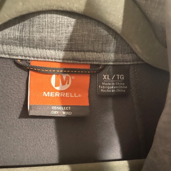 Merrell Women's Gray Dry + Wind Jacket Size XL - Picture 2 of 5